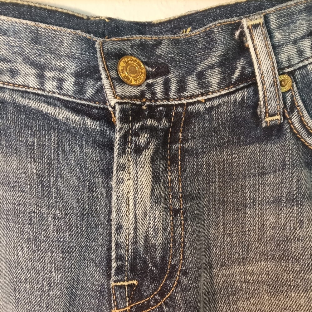 7 For All Mankind Distressed Bootleg/Wide Leg Jeans | Size 30 | NWOT - Picture 3 of 11
